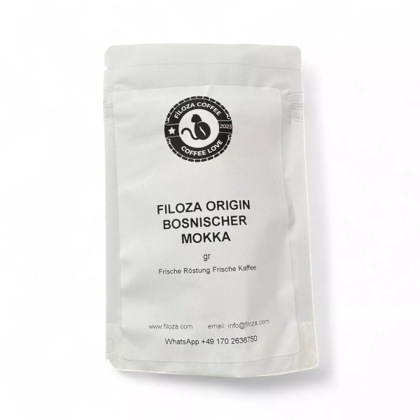 Filoza Origin Bosnischer Mokka Kaffee 100g Fein gemahlen