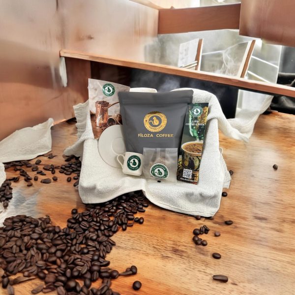 FILOZA Kaffee Geschenkset 300ml 2x Porzellan Tassen – Bild 6