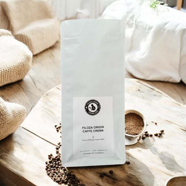Filoza Origin Cafe Crema 1000g Kaffee Bohnen – Bild 2