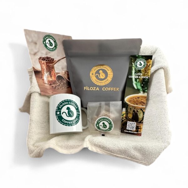 FILOZA Kaffee Geschenkset 300ml 1x Porzellan Tassen